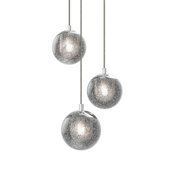 Mini Pendants 3 Light Cluster by Sonneman ( 69 | 2962.01 Champagne Bubbles ) 