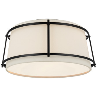 Flush Mounts Drum Shade by Visual Comfort Signature ( 268 | S 4685BZ-L/FA Callaway ) 