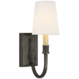 Sconces Single Candle by Visual Comfort Signature ( 268 | TOB 2327BZ-L Modern Library ) 