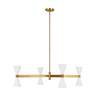 Mid. Chandeliers Metal Shade by Visual Comfort Studio ( 454 | AEC1088MWT Albertine ) 