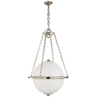 Foyer/Hall Lanterns Glass w/Frame by Visual Comfort Signature ( 268 | CHC 2135PN-WG Modern Globe ) 