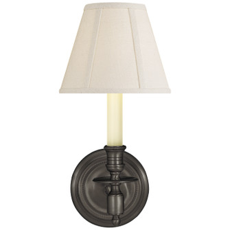 Sconces Single Candle by Visual Comfort Signature ( 268 | S 2110BZ-L FRENCH LIBRARY2 ) 