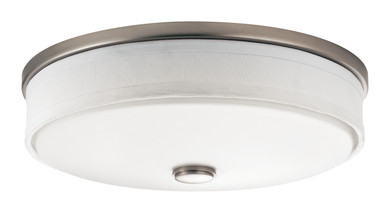 Flush Mounts Bowl Style by Kichler ( 12 | 10885NILED Ceiling Space ) 
