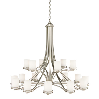 Large Chandeliers Glass Shade by Kichler ( 12 | 1873NI Hendrik ) 