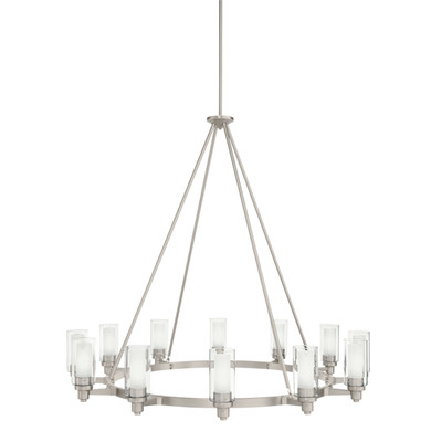 Large Chandeliers Glass Shade by Kichler ( 12 | 2347NI Circolo ) 
