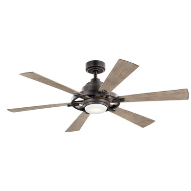 Fans Damp Location by Kichler ( 12 | 300241AVI Gentry Lite ) 