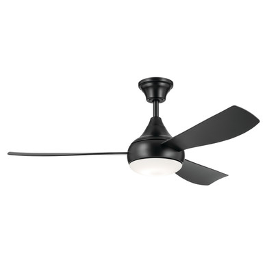 Fans Damp Location by Kichler ( 12 | 310354SBK Ample ) 