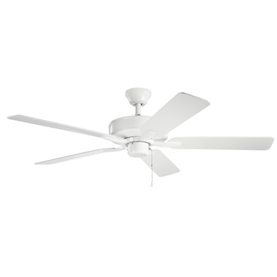 Fans Damp Location by Kichler ( 12 | 330015WH Basics Pro Patio ) 