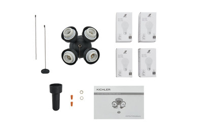 Fans Fitters by Kichler ( 12 | 350210DBK Accessory ) 