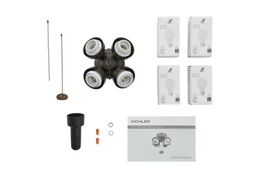 Fans Fitters by Kichler ( 12 | 350210SNB Accessory ) 