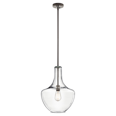 Pendants Glass Down by Kichler ( 12 | 42046OZ Everly ) 
