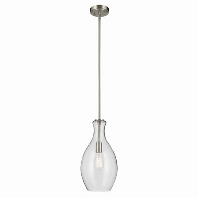 Mini Pendants Glass Down by Kichler ( 12 | 42047NICS Everly ) 