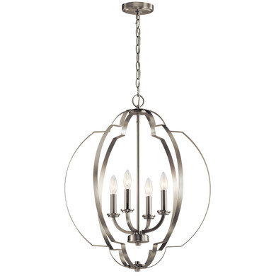 Foyer/Hall Lanterns Open Frame by Kichler ( 12 | 42138NI Voleta ) 
