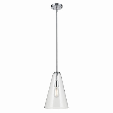 Pendants Glass Down by Kichler ( 12 | 42199CH Everly ) 