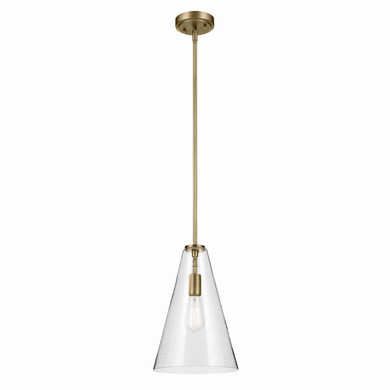 Pendants Glass Down by Kichler ( 12 | 42199NBRCS Everly ) 