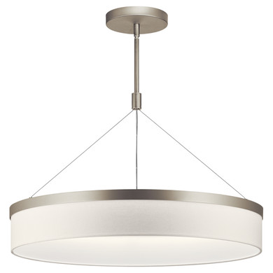 Pendants Drum Shade by Kichler ( 12 | 42298SNLED Mercel ) 