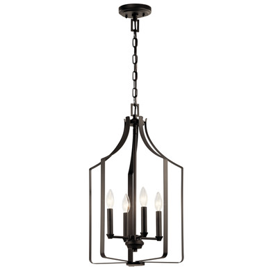 Foyer/Hall Lanterns Open Frame by Kichler ( 12 | 42496OZ Morrigan ) 