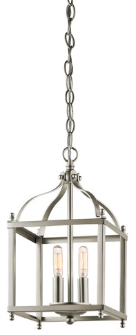 Foyer/Hall Lanterns Open Frame by Kichler ( 12 | 42565NI Larkin ) 