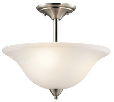 Semi-Flush Mts. Bowl Style by Kichler ( 12 | 42879NI Nicholson ) 