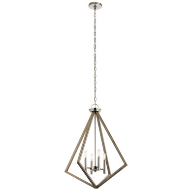 Foyer/Hall Lanterns Open Frame by Kichler ( 12 | 43034DAG Deryn ) 