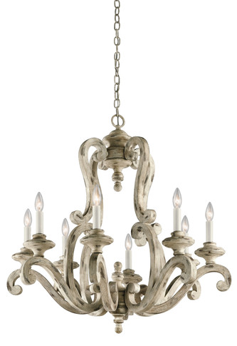 Mid. Chandeliers Candle by Kichler ( 12 | 43265DAW Hayman Bay ) 