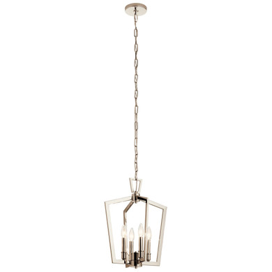 Foyer/Hall Lanterns Open Frame by Kichler ( 12 | 43498PN Abbotswell ) 