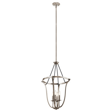Foyer/Hall Lanterns Open Frame by Kichler ( 12 | 43535CLP Thisbe ) 