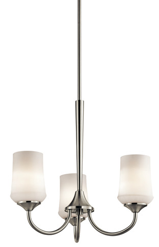 Mini Chandeliers Glass Shade by Kichler ( 12 | 43664NI Aubrey ) 