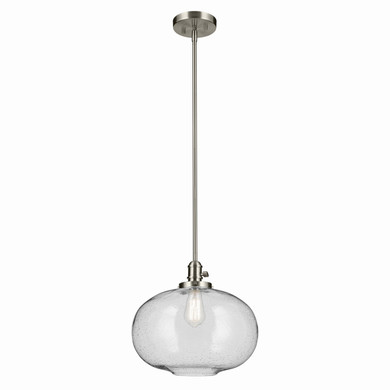 Pendants Glass Down by Kichler ( 12 | 43911NI Avery ) 