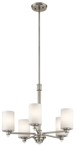 Mid. Chandeliers Glass Up by Kichler ( 12 | 43923NI Joelson ) 