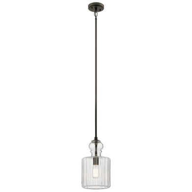 Mini Pendants Glass Down by Kichler ( 12 | 43954OZ Riviera ) 