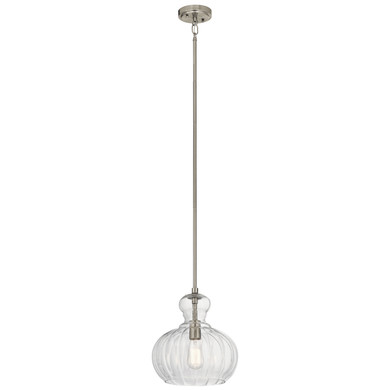 Pendants Glass Down by Kichler ( 12 | 43955NI Riviera ) 