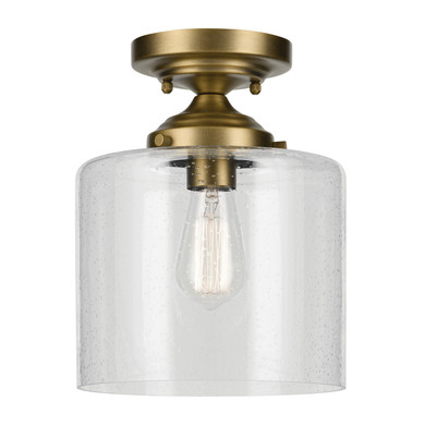 Semi-Flush Mts. Glass Down by Kichler ( 12 | 44033NBR Winslow ) 