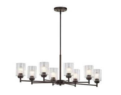 Linear/Island 4 Light + by Kichler ( 12 | 44035OZ Winslow ) 