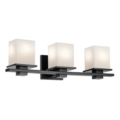 Bathroom Fixtures Three Lights by Kichler ( 12 | 45151BK Tully ) 