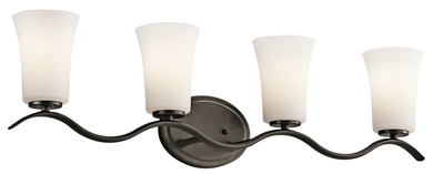 Bathroom Fixtures Four Lights by Kichler ( 12 | 45377OZ Armida ) 