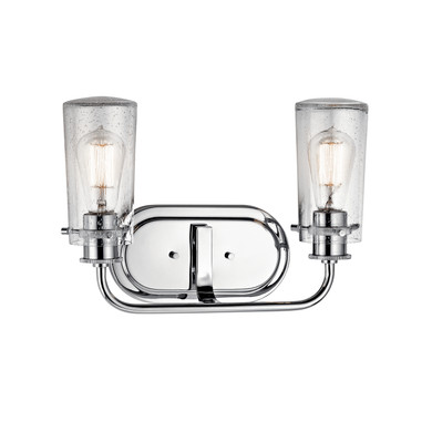 Bathroom Fixtures Two Lights by Kichler ( 12 | 45458CH Braelyn ) 