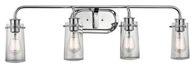 Bathroom Fixtures Four Lights by Kichler ( 12 | 45460CH Braelyn ) 