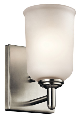 Sconces Single Glass by Kichler ( 12 | 45572NI Shailene ) 