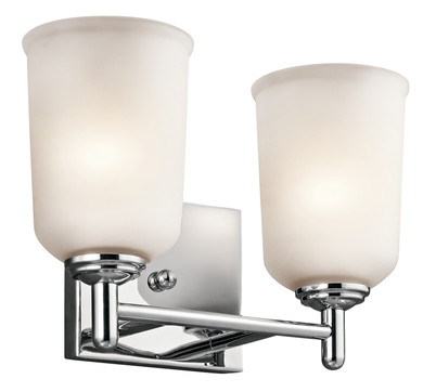 Bathroom Fixtures Two Lights by Kichler ( 12 | 45573CH Shailene ) 