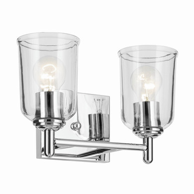 Bathroom Fixtures Three Lights by Kichler ( 12 | 45573CHCLR Shailene ) 