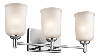 Bathroom Fixtures Three Lights by Kichler ( 12 | 45574CH Shailene ) 