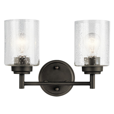 Bathroom Fixtures Two Lights by Kichler ( 12 | 45885OZ Winslow ) 