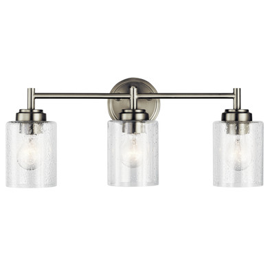 Bathroom Fixtures Three Lights by Kichler ( 12 | 45886NI Winslow ) 