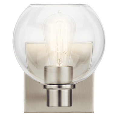 Sconces Single Glass by Kichler ( 12 | 45892NI Harmony ) 