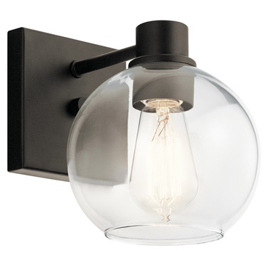 Sconces Single Glass by Kichler ( 12 | 45892OZ Harmony ) 