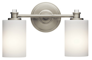 Bathroom Fixtures Two Lights by Kichler ( 12 | 45922NI Joelson ) 