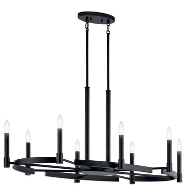 Linear/Island 4 Light + by Kichler ( 12 | 52429BK Tolani ) 