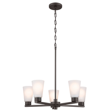 Mid. Chandeliers Glass Up by Kichler ( 12 | 52436OZ Stamos ) 