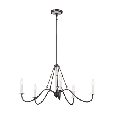 Mid. Chandeliers Candle by Kichler ( 12 | 52455AVI Freesia ) 